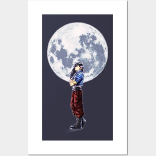 FF8 Laguna with Moon Posters and Art